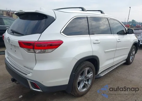 2018 Toyota Highlander Limited Platinum из США, поврежденный, VIN 5TDDZRFHXJS863282